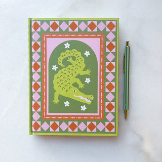 Carnet de notes Crocodile DesignWorks à couverture rigide