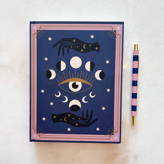 Carnet de notes Moon phase DesignWorks à couverture rigide