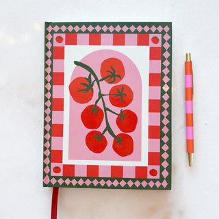Carnet de notes Tomate DesignWorks à couverture rigide