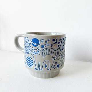 Mug Chat cosmonaute