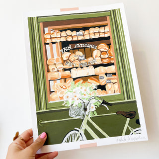 Peinture numérotée - Boulangeries