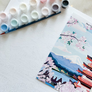 Peinture numérotée - Mont Fuji