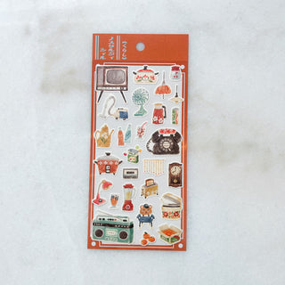 Planche de stickers Vintage Mind Wave
