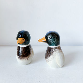Saliere et poivriere Canard