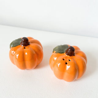 Salière et poivrière Citrouille Orange