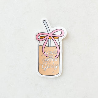 Sticker Iced Coffee