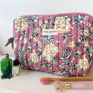 Trousse de toilette Bouquet du matin - Grand modèle