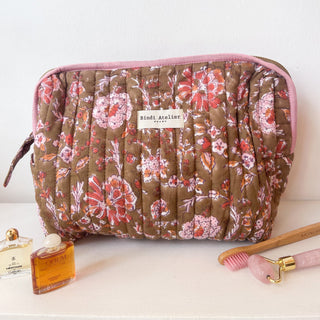 Trousse de toilette Kiala Biscuit- Grand modèle