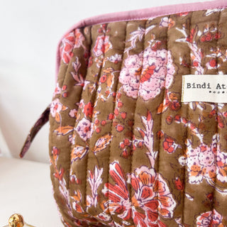 Trousse de toilette Kiala Biscuit- Grand modèle